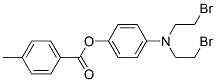 CAS#: 22954-16-1， [4-(Bis(2-Bromoethyl)Amino)Phenyl] 4-Methylbenzoate