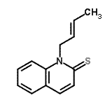 CAS#: 22977-76-0， 1-[(2E)-2-Buten-1-Yl]-2(1H)-Quinolinethione
