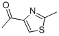 structure of CAS# 23002-78-0, 1-(2-Methyl-4-Thiazolyl)-Ethanone;Ethanone, 1-(2-Methyl-4-Thiazolyl)-