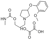 CAS#: 23026-51-9， 3-(2-Methoxyphenoxy)-1-Pyrrolidinepropanol Methylcarbamate (Ester) Oxalate (1:1)