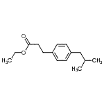 CAS#: 230287-81-7， Ethyl 3-(4-Isobutylphenyl)Propanoate