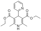 CAS#: 23125-28-2， 2,6-Dimethyl-4-(2-Pyridyl)-1,4-Dihydropyridine-3,5-Dicarboxylic Acid Diethyl Ester
