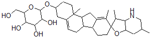 CAS#: 23185-94-6， 11-Deoxojervine beta-D-Glucoside