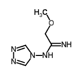 CAS#: 23195-55-3， 2-Methoxy-N-(4H-1,2,4-Triazol-4-Yl)Ethanimidamide
