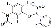 CAS#: 23197-57-1， 2-[3-(N-Methylacetylamino)-2,4,6-Triiodophenoxy]-2-(o-Tolyl)Acetic Acid
