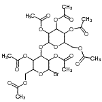 CAS#: 23202-66-6， 2,4,6-Tri-O-Acetyl-3-O-(2,3,4,6-Tetra-O-Acetylhexopyranosyl)Hexopyranosyl Bromide