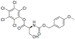 CAS#: 23234-97-1， Pentachlorophenyl N-[[(4-Methoxyphenyl)Methoxy]Carbonyl]-L-Serinate