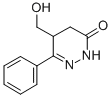 structure of CAS# 23239-13-6, 4,5-Dihydro-5-(Hydroxymethyl)-6-Phenyl-3(2H)-Pyridazinone;5-Methylol-6-Phenyl-4,5-Dihydro-2H-Pyridazin-3-One;Brn 1573433;Ga-0720