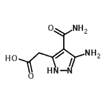 CAS#: 23244-84-0， (3-Amino-4-Carbamoyl-1H-Pyrazol-5-Yl)Acetic Acid