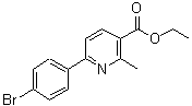 CAS 登录号：23258-01-7， 6-(4-溴苯基)-2-甲基烟酸乙酯