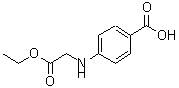 CAS#: 23284-85-7， 4-[(2-Ethoxy-2-Oxoethyl)Amino]Benzoic Acid