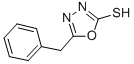 structure of CAS# 23288-90-6, 5-(Phenylmethyl)-1,3,4-Oxadiazole-2(3H)-Thione;5-(Benzyl)-3H-1,3,4-Oxadiazole-2-Thione;Eu-0079370;Zinc02379869