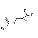 CAS#: 233584-55-9， (2,2-Difluorocyclopropyl)Methyl Acetate