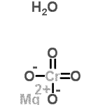 structure of CAS# 23371-94-0, Magnesium Dioxido(Dioxo)Chromium Hydrate (1:1:1);MAGNESIUM CHROMATE;Magnesium chromate hydrate