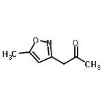 CAS#: 23429-15-4， 1-(5-Methyl-1,2-Oxazol-3-Yl)Acetone