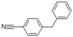 structure of CAS# 23450-31-9, 4-Benzylbenzonitrile;4-(Benzyl)Benzonitrile;Benzonitrile,4-(Phenylmethyl)-;Benzonitrile, 4-(Phenylmethyl)-