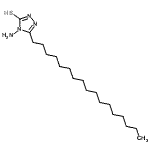 CAS#: 23455-87-0， 4-Amino-5-Heptadecyl-2,4-Dihydro-3H-1,2,4-Triazole-3-Thione