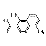 CAS#: 234782-66-2， 4-Amino-8-Methyl-3-Cinnolinecarboxylic Acid
