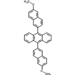 CAS#: 235099-48-6， 9,10-Bis(6-Methoxy-2-Naphthyl)Anthracene