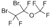 structure of CAS# 2356-57-2, 1,2-Dibromo-1,1,2-Trifluoro-2-(Trifluoromethoxy)-Ethane;(Trifluoromethyl)-(1,2,2-Trifluoro-1,2-Dibromoethyl)Ether;1,2-DIBROMOTRIFLUOROETHYL TRIFLUOROMETHYL ETHER, 97% MIN.;1,2-DIBROMOTRIFLUOROETHYL TRIFLUOROMETHYL ETHER