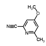 CAS#: 235742-74-2， 4-Methoxy-6-Methyl-2-Pyridinecarbonitrile