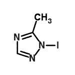 CAS#: 23579-75-1， 1-Iodo-5-Methyl-1H-1,2,4-Triazole