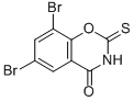 CAS#: 23611-68-9， 6,8-Dibromo-2-Thio-2H-1,3-Benzoxazine-2,4(3H)-Dione