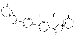 CAS#: 23617-25-6， 2-(1,3-Dimethyl-3,4,5,6-tetrahydro-2H-pyridin-1-yl)-1-[4-[4-[2-(1,3-dimethyl-3,4,5,6-tetrahydro-2H-pyridin-1-yl)acetyl]phenyl]phenyl]ethanone diiodide
