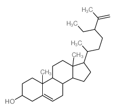 CAS#: 2364-23-0， (3b,24S)-Stigmasta-5,25-dien-3-ol