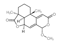 CAS#: 23660-12-0， 7-Methoxy-3a,10B-Dimethyl-1,2,3,3aalpha,5aalpha,7,10bbeta,10calpha-Octahydro-4H,9H- Furo(2,3',4':4,5) Naphtho(2,1-c)Pyran-4,9-Dione