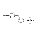 CAS#: 2367-19-3， 4-Anilinobenzenediazonium Tetrafluoroborate