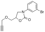 CAS#: 23699-82-3， 3-(3-Bromophenyl)-5-[(2-Propynyloxy)Methyl]Oxazolidin-2-One