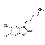 CAS#: 23732-94-7， 5,6-Dichloro-3-(3-Methoxypropyl)-1,3-Benzoxazol-2(3H)-One