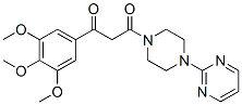 CAS#: 23776-35-4， 1-(2-Pyrimidinyl)-4-[3-(3,4,5-Trimethoxyphenyl)-1,3-Dioxopropyl]Piperazine