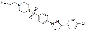 CAS#: 23786-20-1， 4-[[4-[3-(4-Chlorophenyl)-4,5-Dihydro-1H-Pyrazol-1-Yl]Phenyl]Sulphonyl]Piperazine-1-Ethanol