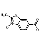 CAS#: 23808-66-4， 2-Methyl-6-Nitro-1,3-Benzothiazole 3-Oxide