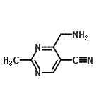 CAS#: 23822-38-0， 4-(Aminomethyl)-2-Methyl-5-Pyrimidinecarbonitrile