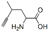 CAS#: 23840-12-2， 2-Amino-4-Methyl-5-Hexynoic Acid
