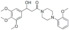 CAS#: 23851-98-1， 4-(2-Methoxyphenyl)-1-[3-(3,4,5-Trimethoxyphenyl)-3-Hydroxypropanoyl]Piperazine