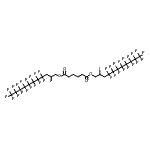 结构式 CAS# 238742-84-2, 二(4,4,5,5,6,6,7,7,8,8,9,9,10,10,11,11,11-十七氟-2-碘十一碳基)己二酸酯