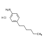 CAS#: 239118-32-2， 4-Hexylaniline Hydrochloride (1:1)