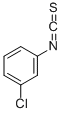 structure of CAS# 2392-68-9, 1-Chloro-3-Isothiocyanato-Benzene;1-Chloro-3-Isothiocyanato-Benzene;Benzene, 1-Chloro-3-Isothiocyanato-;Nsc132371