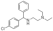 CAS#: 23921-02-0， N'-[alpha-(4-Chlorophenyl)Benzyl]-N,N-Diethylethylenediamine