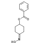 CAS 登录号：23968-54-9， 4-(羟基亚胺)环己基苯甲酸酯