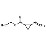 CAS#: 240404-80-2， Ethyl (1S,2S)-2-Vinylcyclopropanecarboxylate