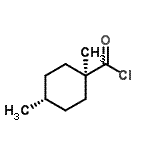 CAS#: 24097-72-1， trans-1,4-Dimethylcyclohexanecarbonyl Chloride