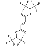 CAS#: 24120-21-6， Bis(1,1,1,3,3,3-Hexafluoro-2-Propanyl) (2E)-2-Butenedioate