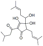 CAS#: 24149-26-6， 3,4-Dihydroxy-4-(1-Hydroxy-4-Methylpent-3-Enyl)-5-(3-Methylbut-2-Enyl)-2-(3-Methyl-1-Oxobutyl)Cyclopent-2-En-1-One