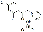 CAS 登录号：24155-29-1， 1-[2-(2,4-二氯苯基)-2-氧代乙基]-1H-咪唑单硝酸盐