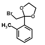 CAS#: 24169-43-5， 2-(Bromomethyl)-2-(2-Methylphenyl)-1,3-Dioxolane